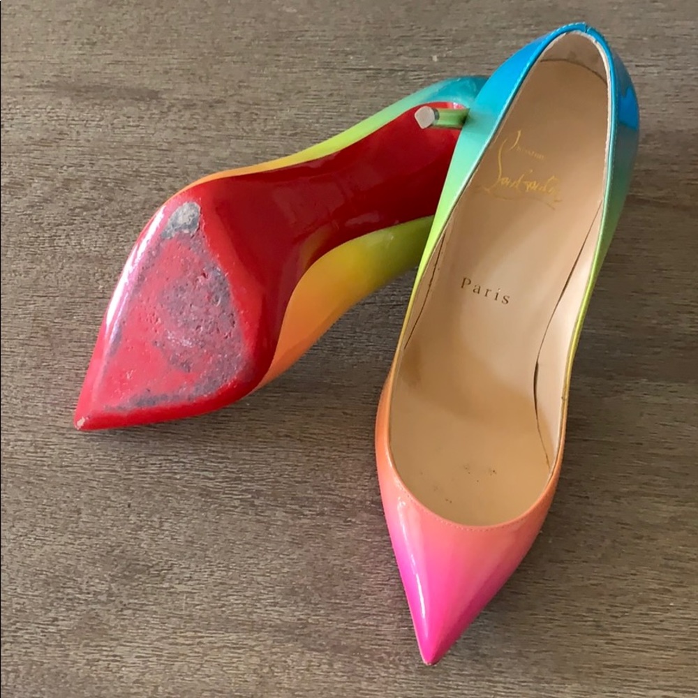 Christian Louboutin rainbow pump 36.5 - Picture 3 of 3